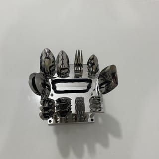 Cutlery Set with Stand 29 Piece's 4