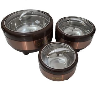 Insulated Food Warmer and Beverage Dispenser Set 4 in 1 3