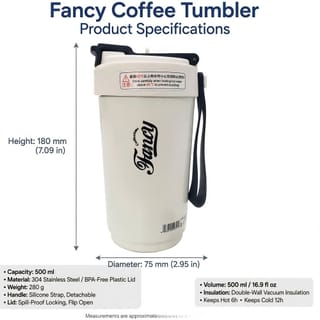 Coffee Time Insulated Water Bottle 4