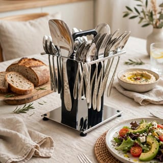 Cutlery Set with Stand 29 Piece's 2