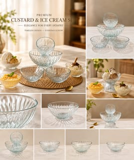 Premium Custard & Ice Cream Set [7piece]