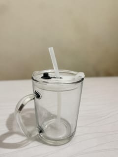 Glass Travel Mug with Lid and Straw 4