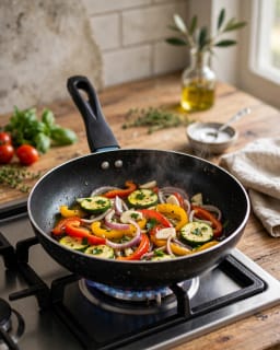 Black Speckled Non-Stick Frying Pan 28 Cm  2