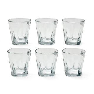 Clear Glass Tumbler Set [ 6 pieces] 3