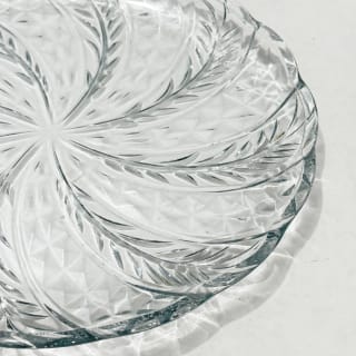 Clear GlassCake Serving Set 7 Piece 4
