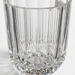 Set of 6 Clear Textured Drinking Glasses 3
