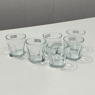 Clear Glass Tumbler Set [ 6 pieces] 2