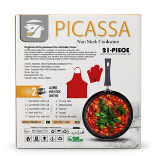 Non-Stick Cockware set 21 pieces 5