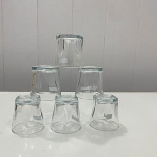Clear Glass Tumbler Set [ 6 pieces] 5