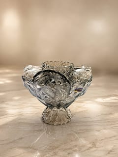 Crystal-Style Multi-Compartment Serving Bowl [7-Pieces] 3