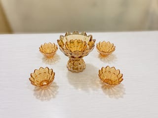 Premium Custom Set – Golden Dessert Bowl Set 7 piece 2