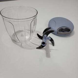 Mini Food Chopper Bowl, Blade & Lid Set 3