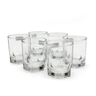 Clear Glass Tumblers Set of 6